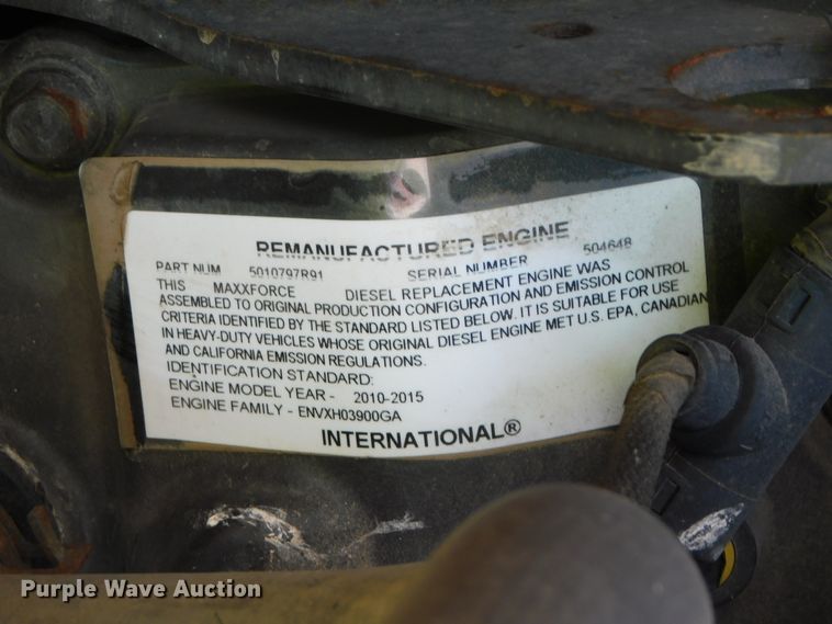 image for item DJ5853 2013 International DuraStar 4300M7  box truck