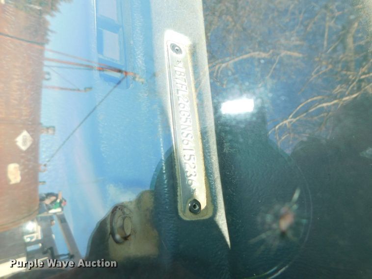 image for item DJ5856 1992 Dodge Dakota Sport  pickup truck