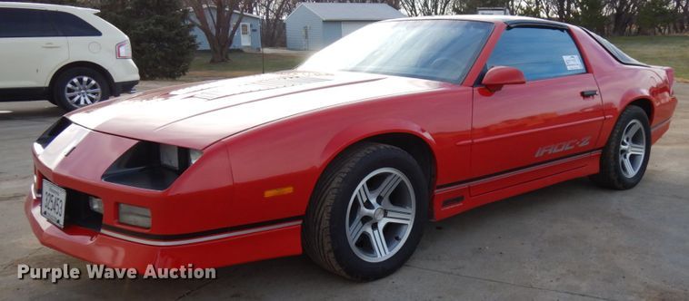 image for item DJ6063 1989 Chevrolet Camaro IROC-Z