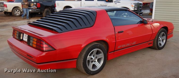 image for item DJ6063 1989 Chevrolet Camaro IROC-Z