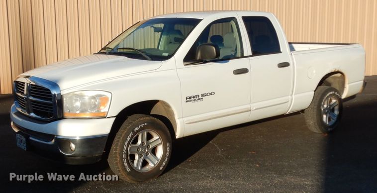 image for item DJ6739 2006 Dodge Ram 1500  Quad Cab pickup truck