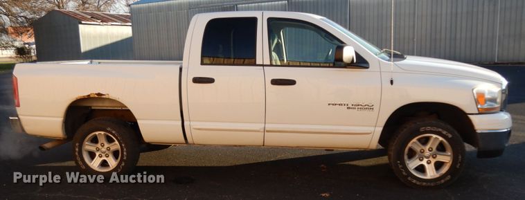 image for item DJ6739 2006 Dodge Ram 1500  Quad Cab pickup truck