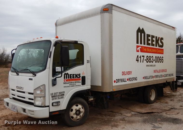 image for item DJ6743 2011 Isuzu NPR  box truck