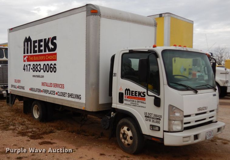 image for item DJ6743 2011 Isuzu NPR  box truck