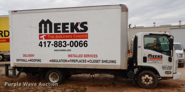 image for item DJ6743 2011 Isuzu NPR  box truck