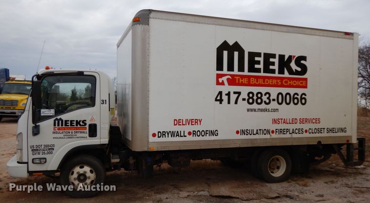 image for item DJ6743 2011 Isuzu NPR  box truck