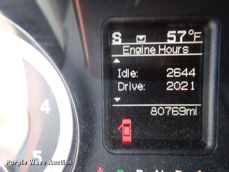 image for item DJ8081 2015 Dodge Ram 5500HD  Crew Cab flatbed truck