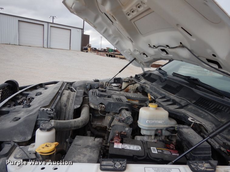 image for item DJ8081 2015 Dodge Ram 5500HD  Crew Cab flatbed truck