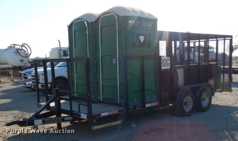 image for item DJ8087 2015 Tiger utility trailer