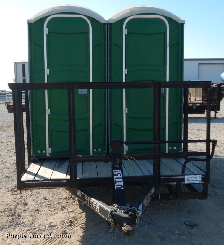 image for item DJ8087 2015 Tiger utility trailer