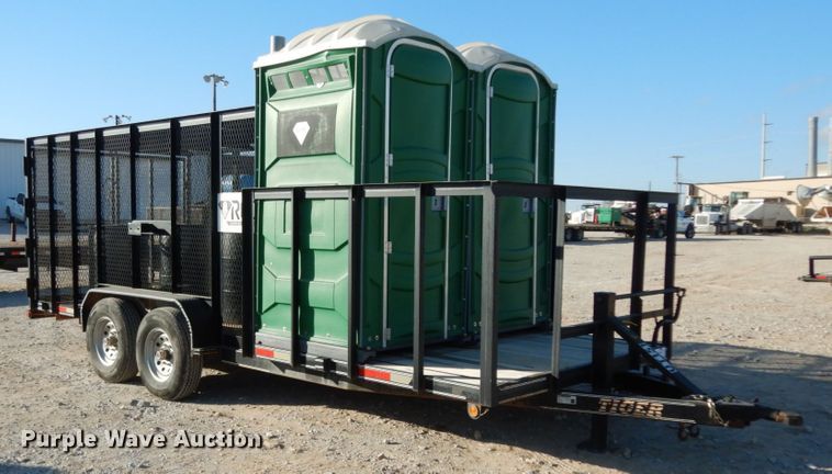 image for item DJ8087 2015 Tiger utility trailer