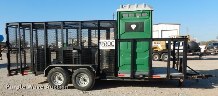 image for item DJ8087 2015 Tiger utility trailer