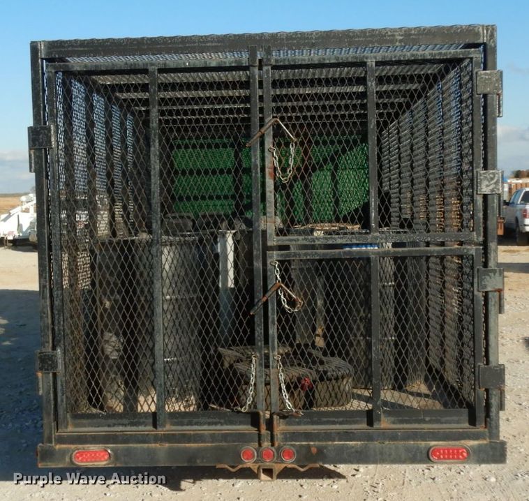 image for item DJ8087 2015 Tiger utility trailer