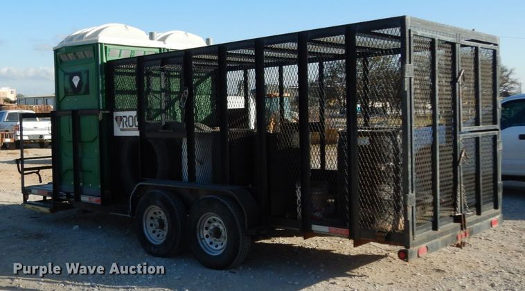 image for item DJ8087 2015 Tiger utility trailer
