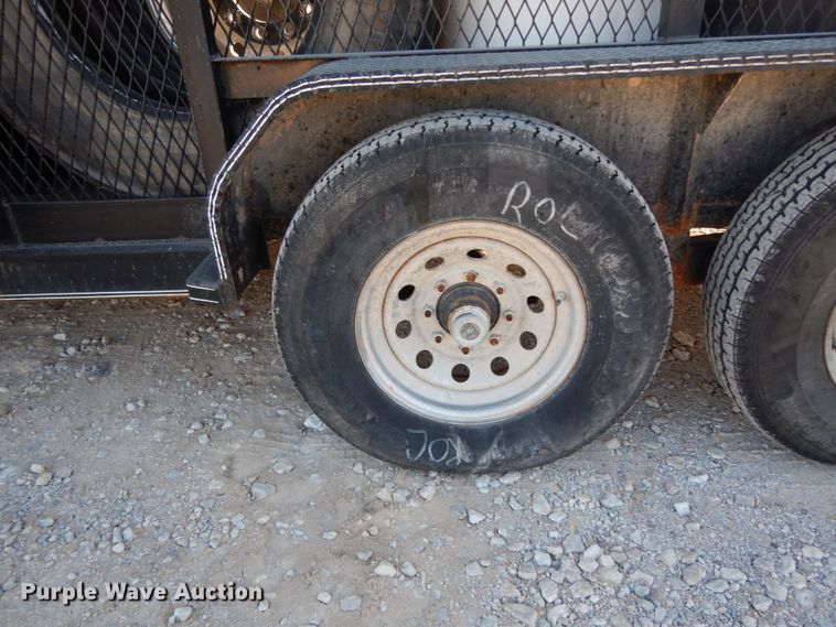 image for item DJ8087 2015 Tiger utility trailer