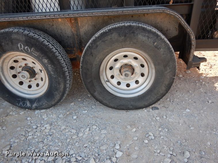 image for item DJ8087 2015 Tiger utility trailer