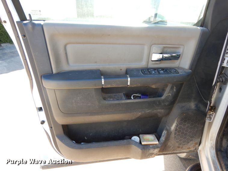 image for item DJ8097 2012 Dodge Ram 5500HD  Crew Cab flatbed truck