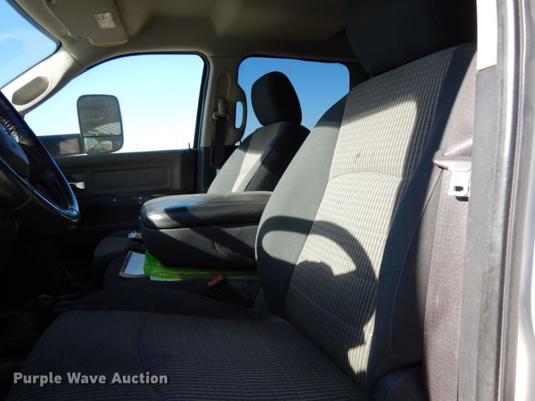 image for item DJ8097 2012 Dodge Ram 5500HD  Crew Cab flatbed truck