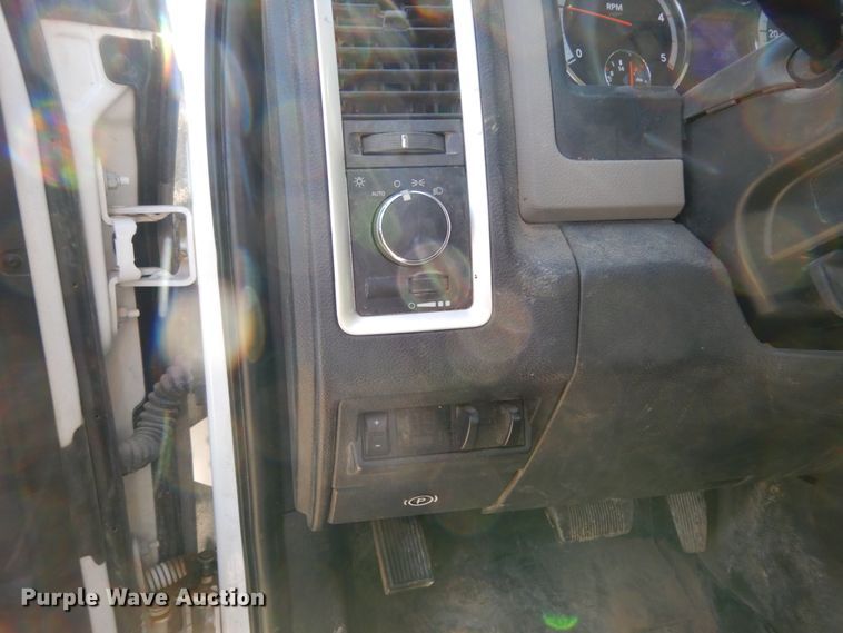 image for item DJ8097 2012 Dodge Ram 5500HD  Crew Cab flatbed truck