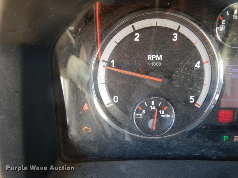 image for item DJ8097 2012 Dodge Ram 5500HD  Crew Cab flatbed truck