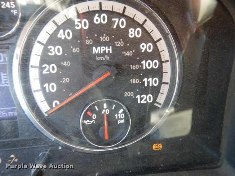 image for item DJ8097 2012 Dodge Ram 5500HD  Crew Cab flatbed truck