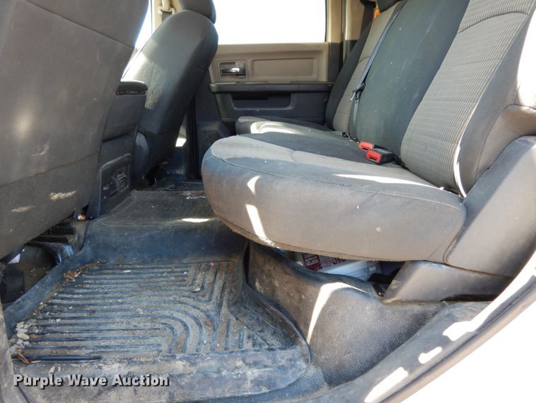 image for item DJ8097 2012 Dodge Ram 5500HD  Crew Cab flatbed truck