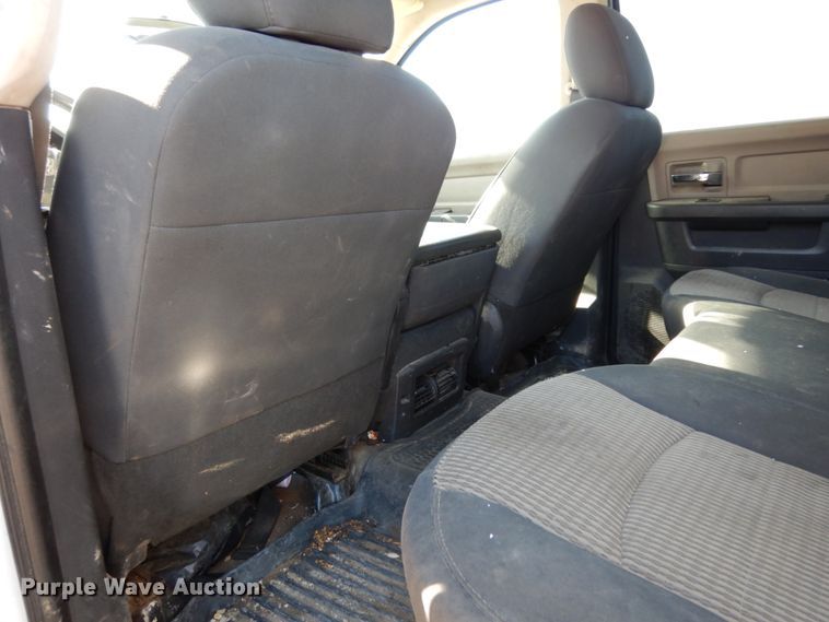 image for item DJ8097 2012 Dodge Ram 5500HD  Crew Cab flatbed truck