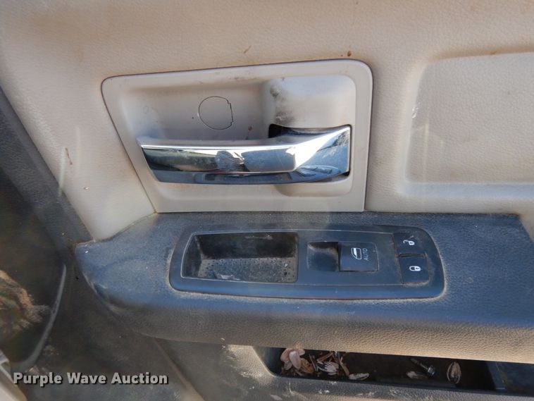 image for item DJ8097 2012 Dodge Ram 5500HD  Crew Cab flatbed truck