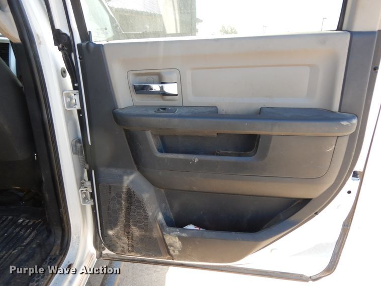 image for item DJ8097 2012 Dodge Ram 5500HD  Crew Cab flatbed truck