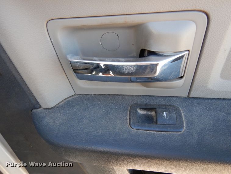 image for item DJ8097 2012 Dodge Ram 5500HD  Crew Cab flatbed truck