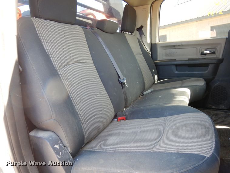 image for item DJ8097 2012 Dodge Ram 5500HD  Crew Cab flatbed truck