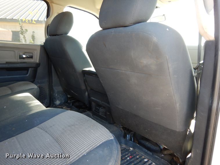 image for item DJ8097 2012 Dodge Ram 5500HD  Crew Cab flatbed truck