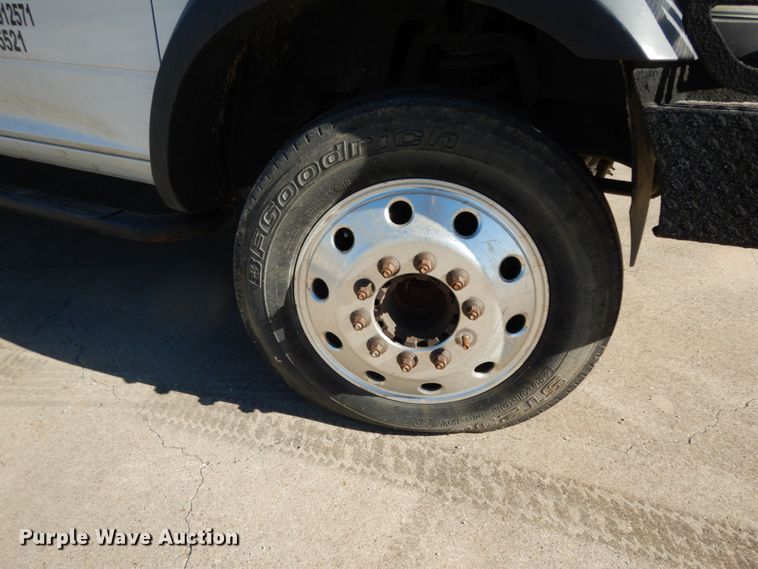 image for item DJ8097 2012 Dodge Ram 5500HD  Crew Cab flatbed truck