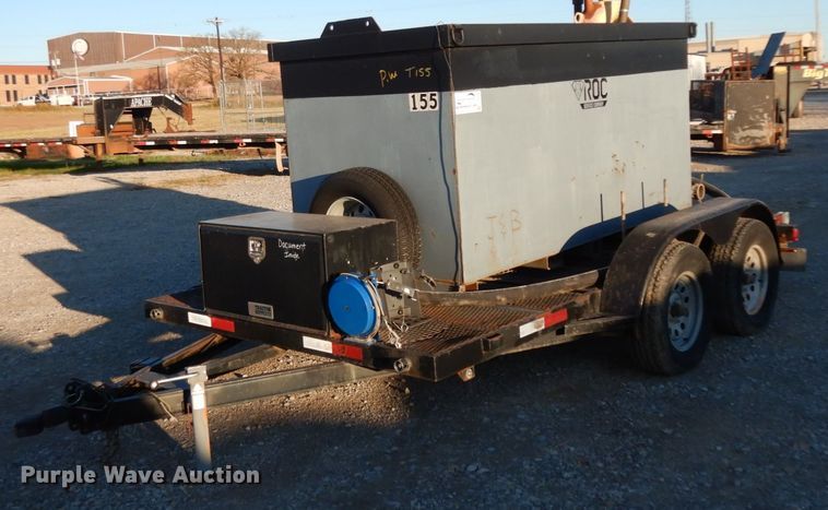 image for item DJ8106 2014 C&M blow down utility trailer