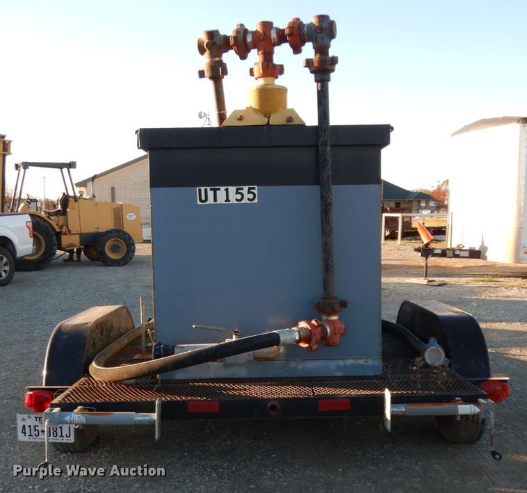 image for item DJ8106 2014 C&M blow down utility trailer