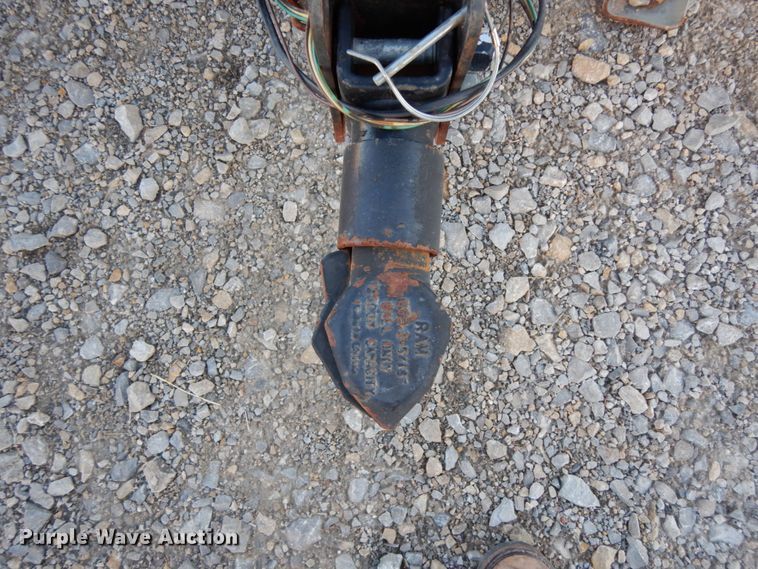 image for item DJ8106 2014 C&M blow down utility trailer