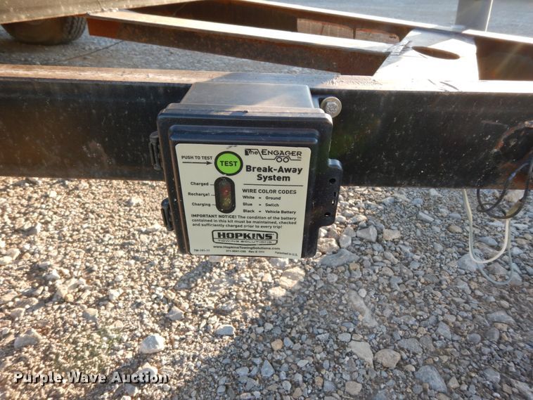 image for item DJ8106 2014 C&M blow down utility trailer