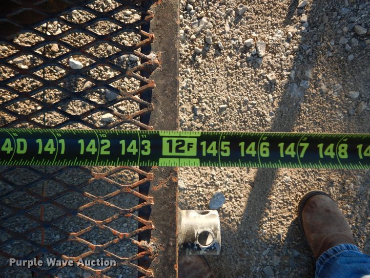 image for item DJ8106 2014 C&M blow down utility trailer