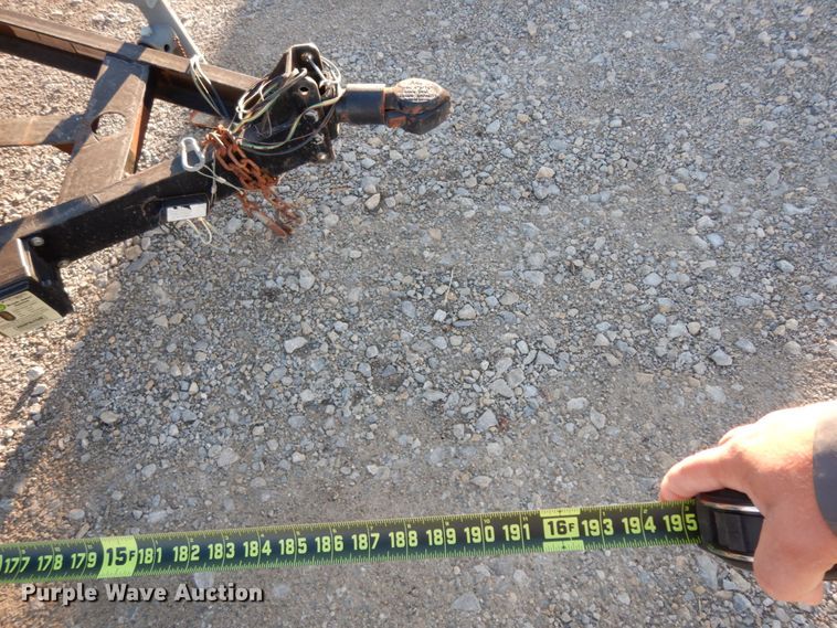 image for item DJ8106 2014 C&M blow down utility trailer