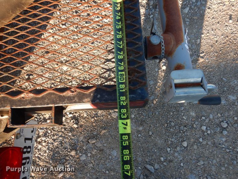 image for item DJ8106 2014 C&M blow down utility trailer