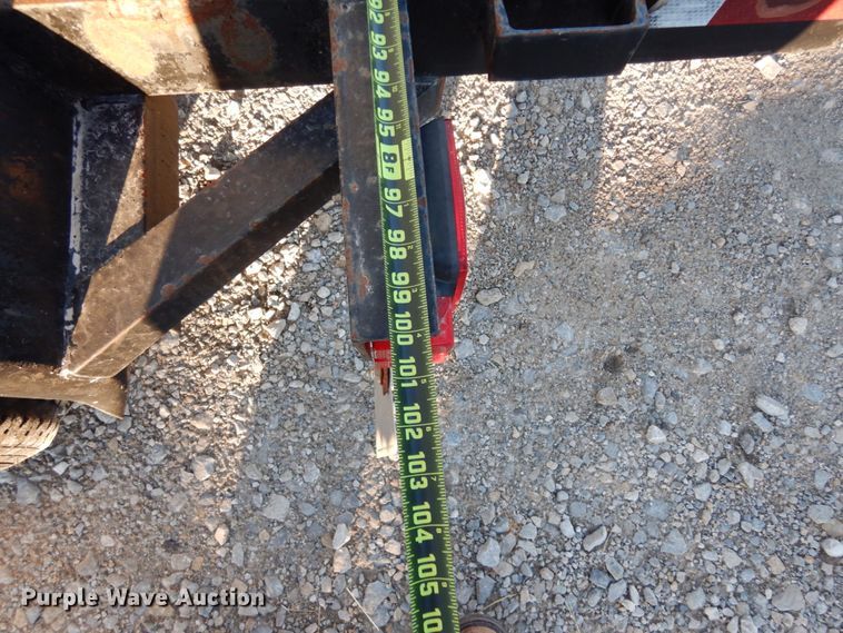 image for item DJ8106 2014 C&M blow down utility trailer