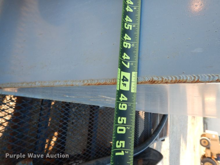 image for item DJ8106 2014 C&M blow down utility trailer