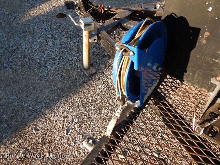 image for item DJ8106 2014 C&M blow down utility trailer