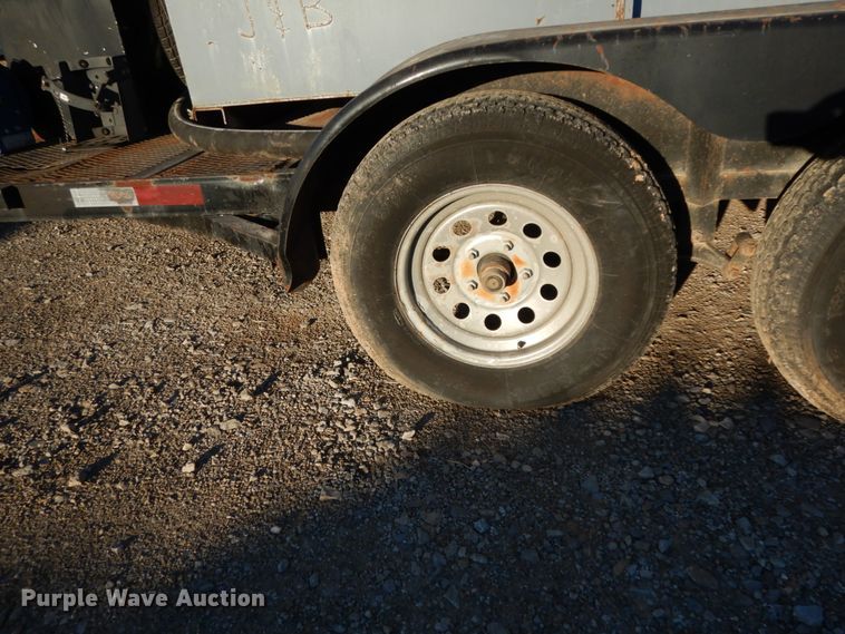 image for item DJ8106 2014 C&M blow down utility trailer