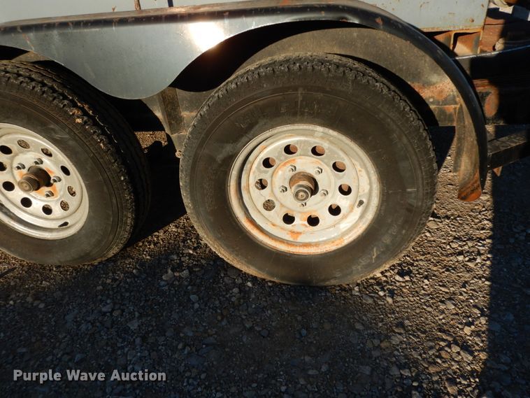 image for item DJ8106 2014 C&M blow down utility trailer