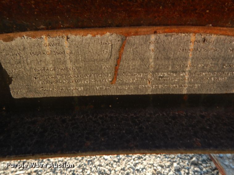 image for item DJ8106 2014 C&M blow down utility trailer