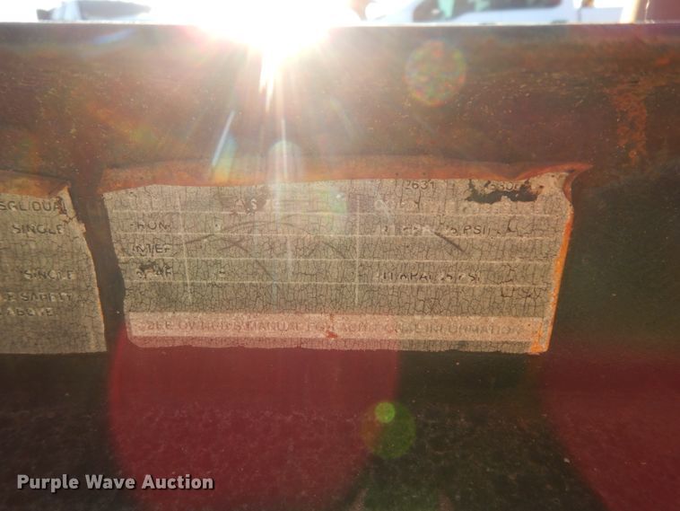 image for item DJ8106 2014 C&M blow down utility trailer