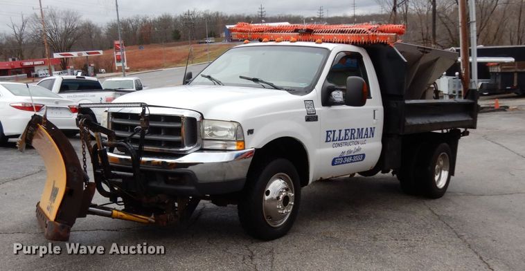 image for item DJ8123 2003 Ford F550 Super Duty  dump truck