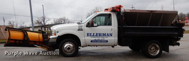 image for item DJ8123 2003 Ford F550 Super Duty  dump truck