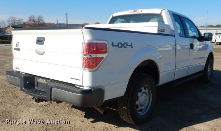 image for item DJ8533 2012 Ford F150  SuperCab pickup truck